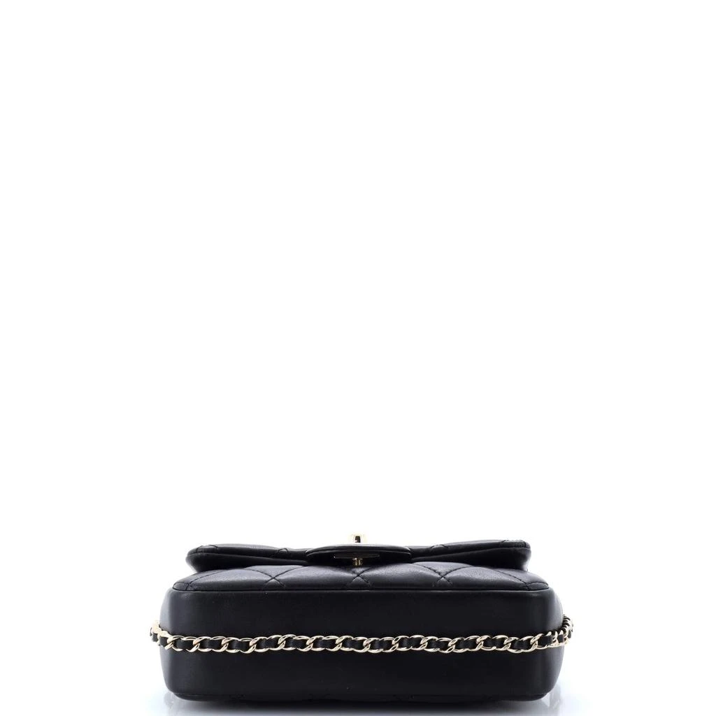 商品[二手商品] Chanel|My Precious Pearls Chain Flap Bag Quilted Lambskin Small,价格¥38443,第5张图片详细描述