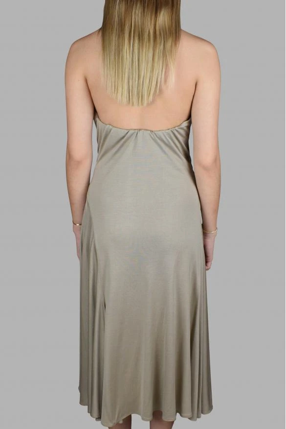 商品Ralph Lauren|Luxury dress for women ralph lauren beige silk backless dress,价格¥2149,第3张图片详细描述