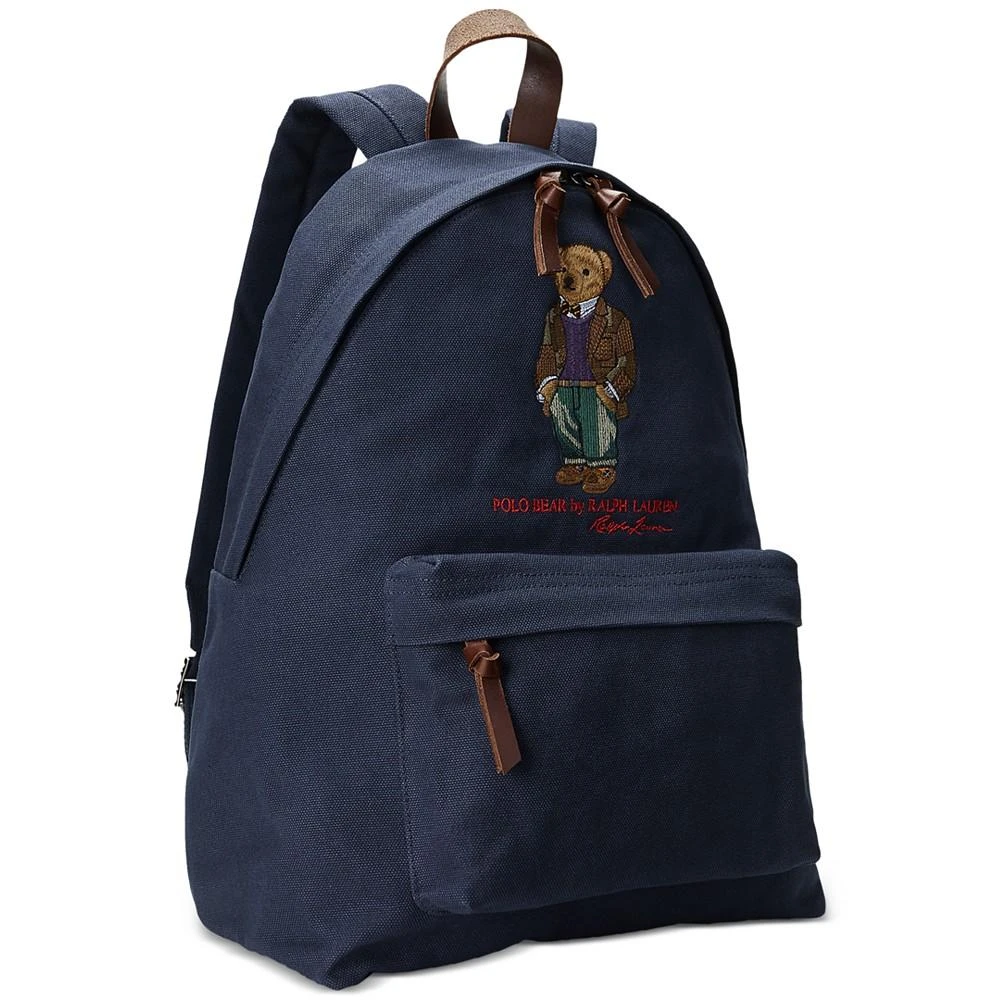 商品Ralph Lauren|Men's Polo Bear Canvas Backpack,价格¥1031,第3张图片详细描述
