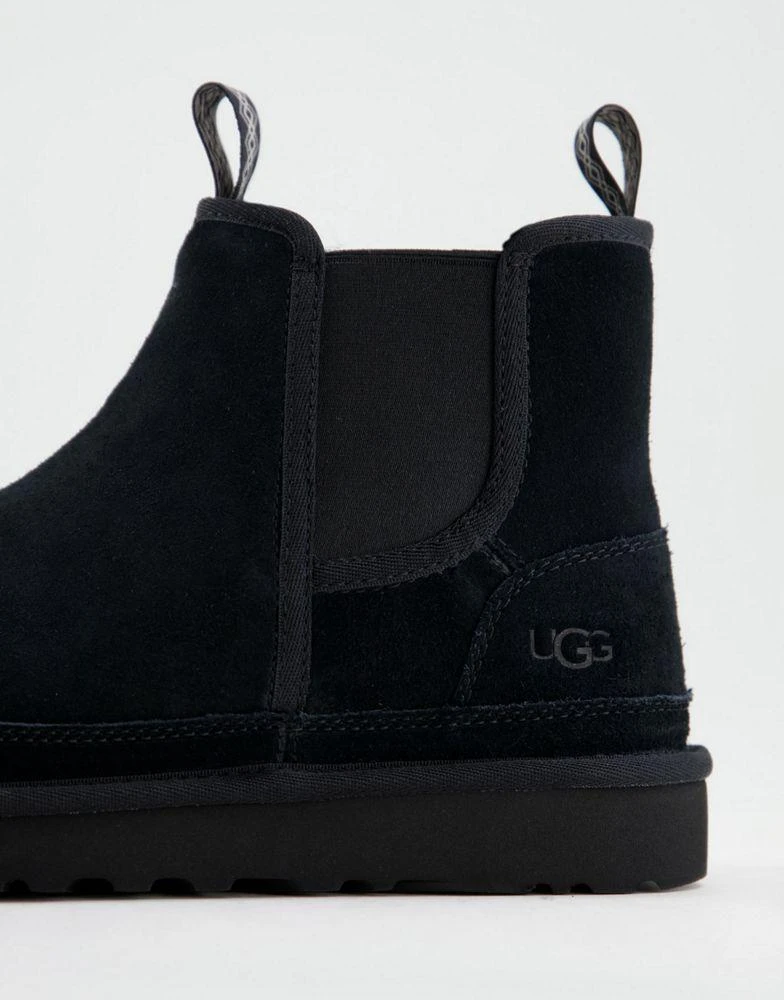 商品UGG|UGG neumel sheepskin chelsea boots in black,价格¥1245,第4张图片详细描述