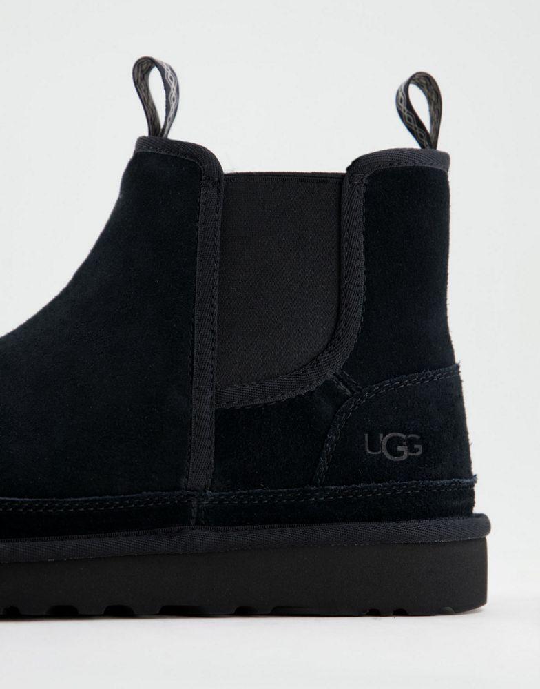 商品UGG|Ugg neumel sheepskin chelsea boots in black,价格¥1221,第6张图片详细描述