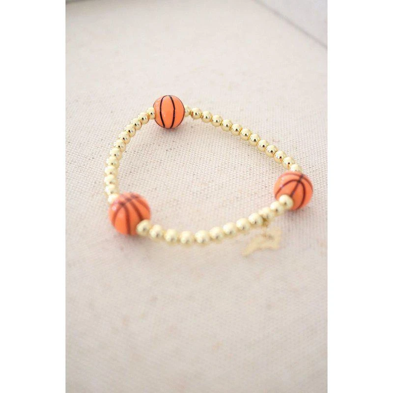 商品Taylor Reese|Basketball Goldie Bracelet,价格¥151,第1张图片