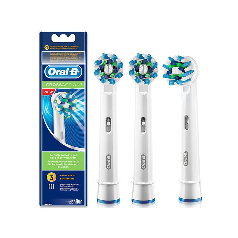 商品[国内直发] Oral-B|ORAL-B/欧乐B 多角度替换刷头 EB50-3 适用2D 3D系列牙刷,价格¥159,第1张图片