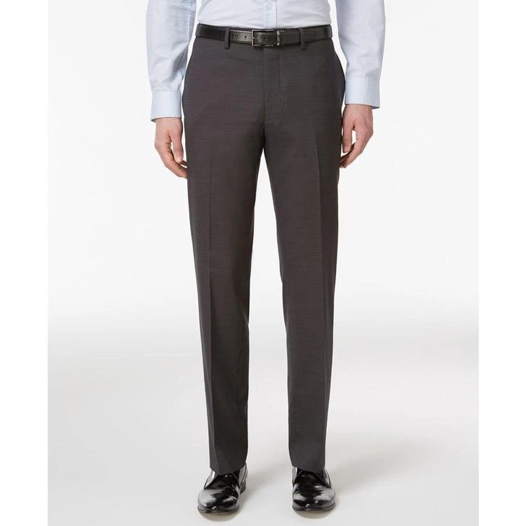 Men's Slim-Fit Black Micro Pinstripe Suit 商品