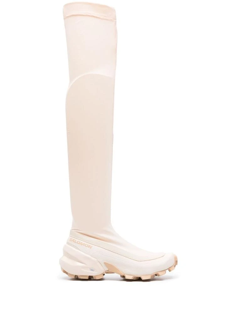 商品MM6|MM6 X SALOMON - Over-the-knee Boots,价格¥4683,第1张图片