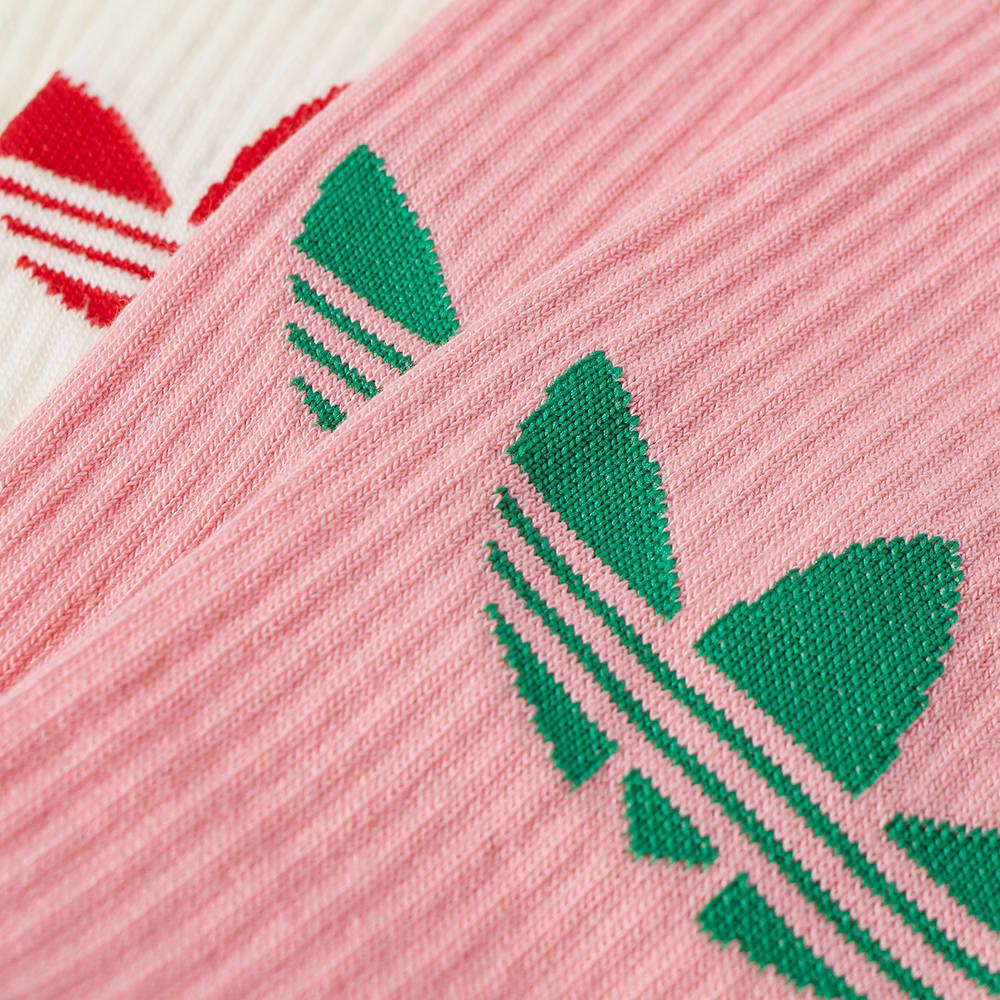 Adidas Adicolor 70S Knee Sock - 2 Pack商品第2张图片规格展示