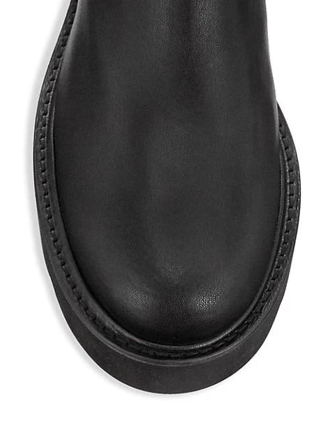 商品Stuart Weitzman|Lowland Ultralift Over-The-Knee Leather Boots,价格¥7408,第4张图片详细描述