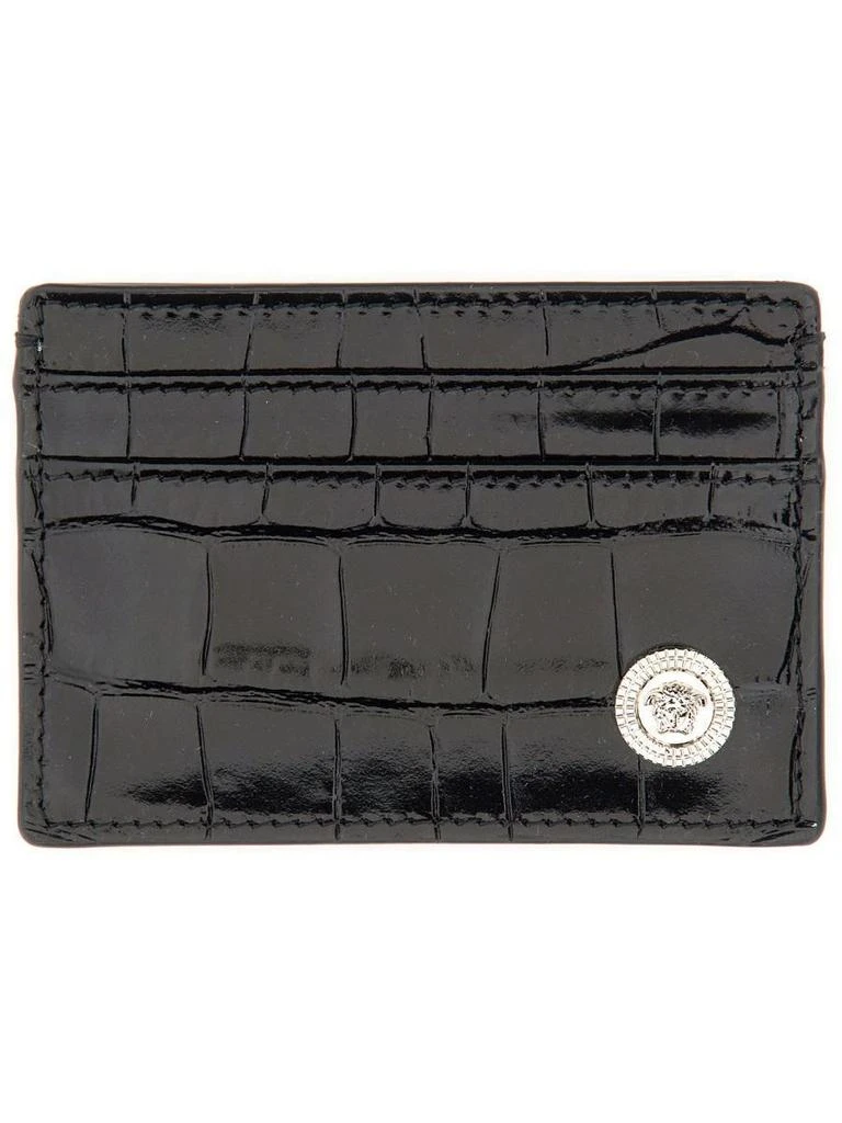 商品Versace|Versace Small Leather Goods in Black,价格¥1273,第1张图片