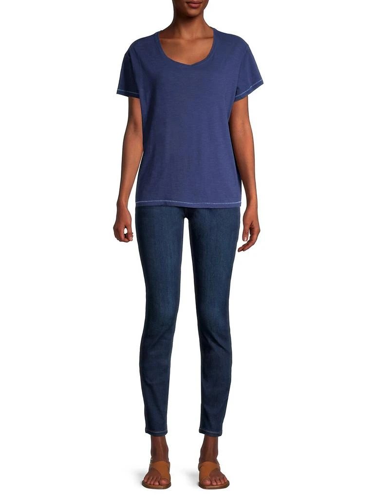 商品Vineyard Vines|Jamie High-Rise Stretch Skinny Jeans,价格¥399,第2张图片详细描述