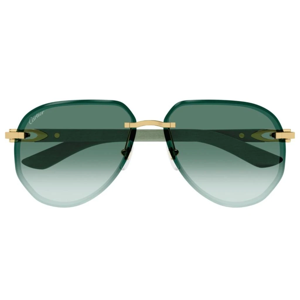 商品Cartier|Cartier Aviator Frame Sunglasses,价格¥13221,第1张图片