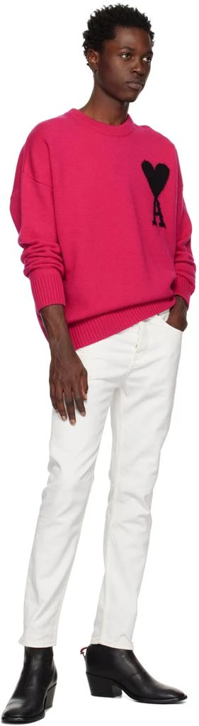 商品AMI|Pink Ami de Cœur Sweater,价格¥1806,第4张图片详细描述