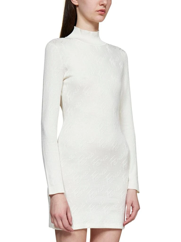 Fendi Brush Logo Ribbed Mini Dress 商品