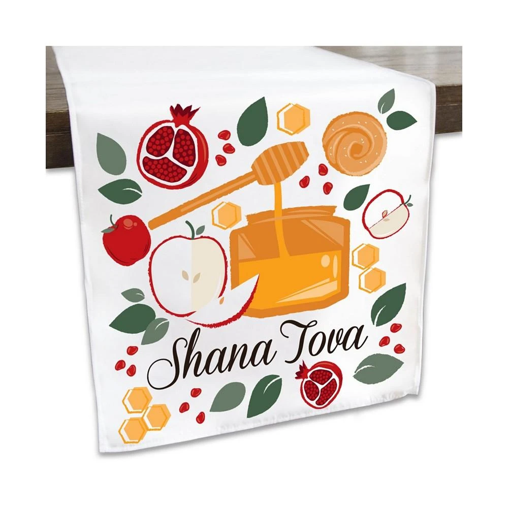 商品Big Dot of Happiness|Rosh Hashanah - New Year Party Dining Decor Cloth Table Runner 13 x 70 in,价格¥201,第1张图片