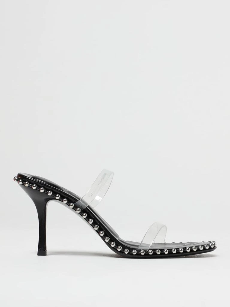 商品Alexander Wang|Alexander Wang Nova 85 sandals in PVC with studs,价格¥3751,第1张图片