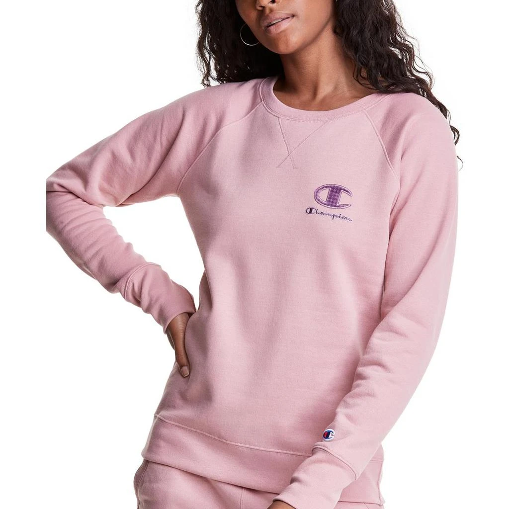 商品CHAMPION|Champion Womens Fleece Long Sleeves Sweatshirt,价格¥98,第2张图片详细描述