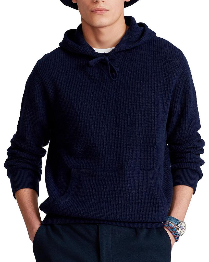 Washable Cashmere Regular Fit Hooded Sweater商品第1张图片规格展示