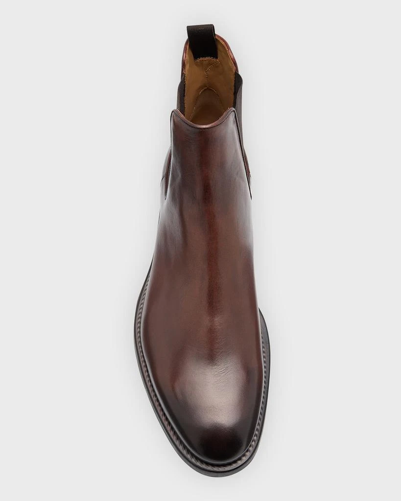 商品Giorgio Armani|Men's Leather Chelsea Boots,价格¥8100,第5张图片详细描述