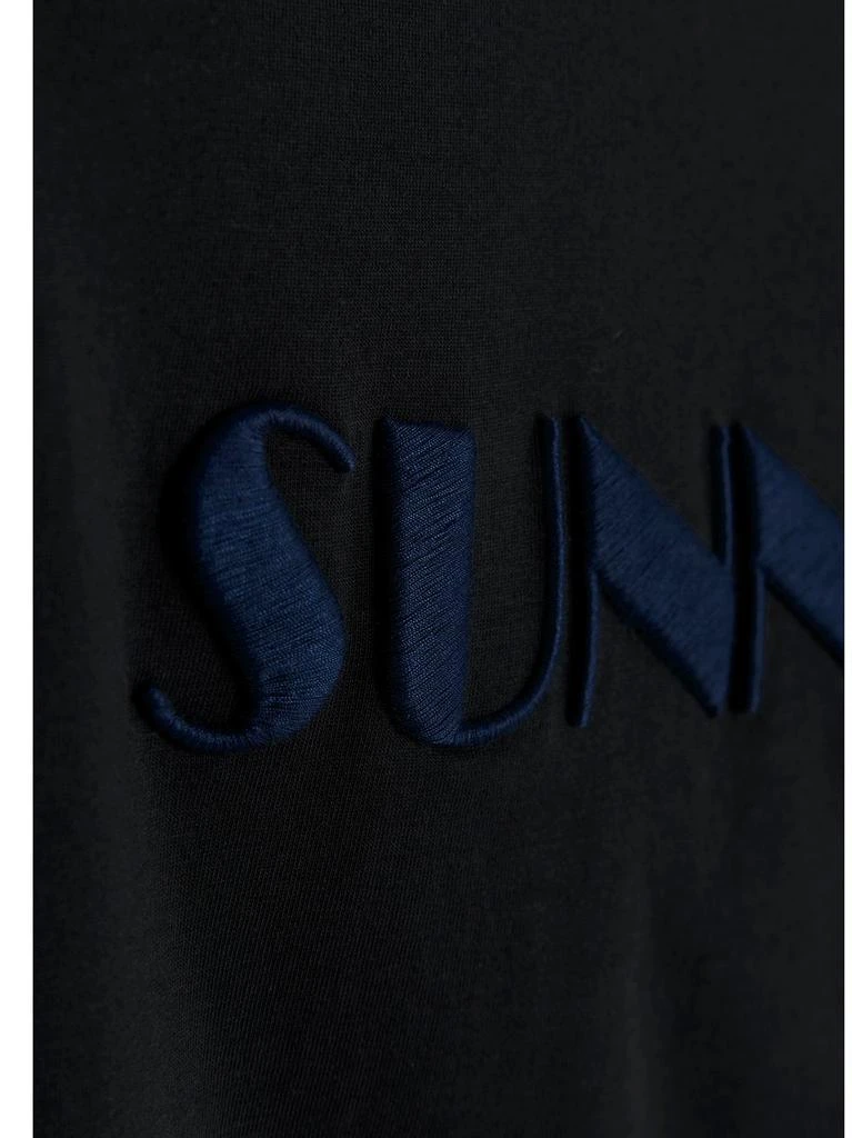 商品SUNNEI|Sunnei logo-Embroidered Crewneck T-Shirt,价格¥749,第4张图片详细描述