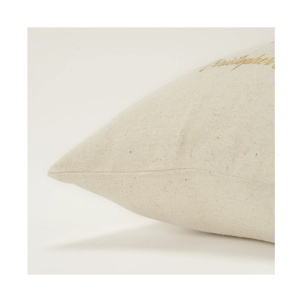 商品Rizzy Home|Sentiment Polyester Filled Decorative Pillow,价格¥303,第2张图片详细描述