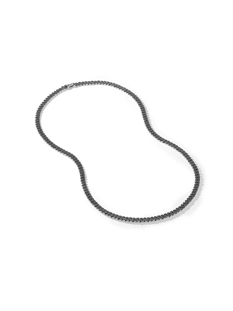 商品David Yurman|Curb Chain Necklace in Sterling Silver, 6MM,价格¥9740,第3张图片详细描述