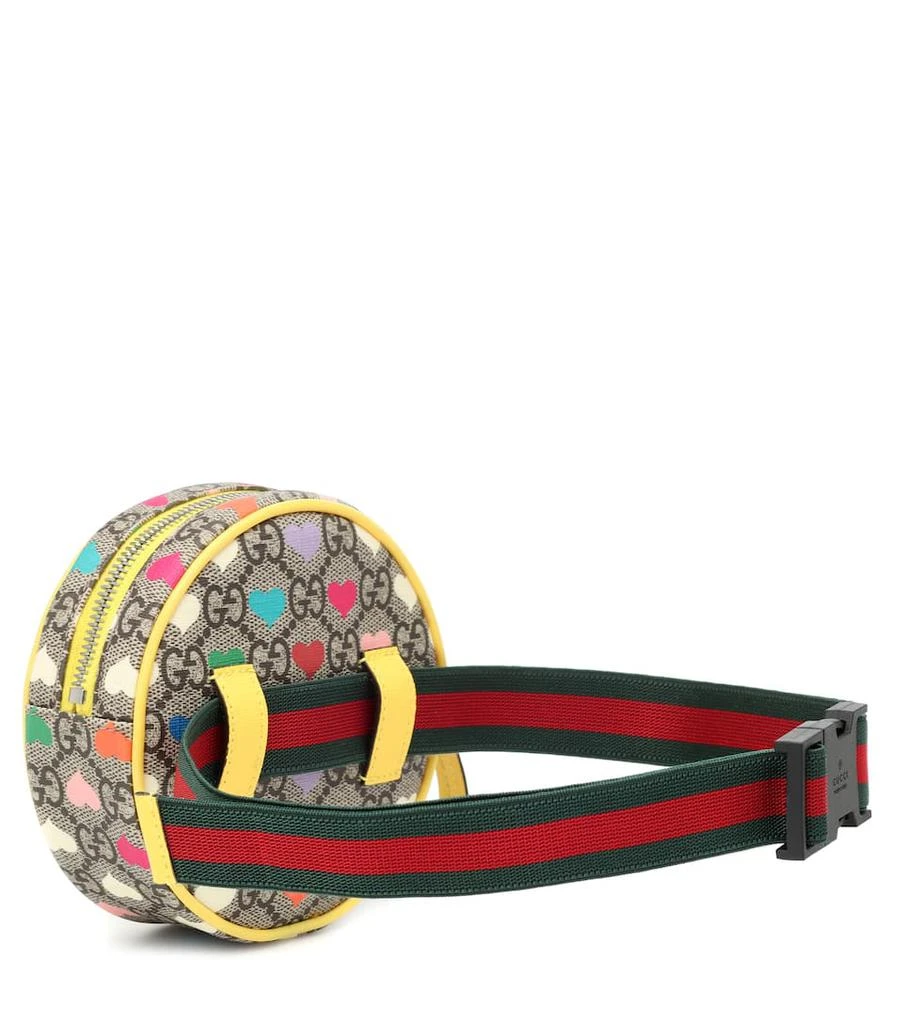 商品Gucci|Heart Supreme 心形印花腰包,价格¥3253,第4张图片详细描述