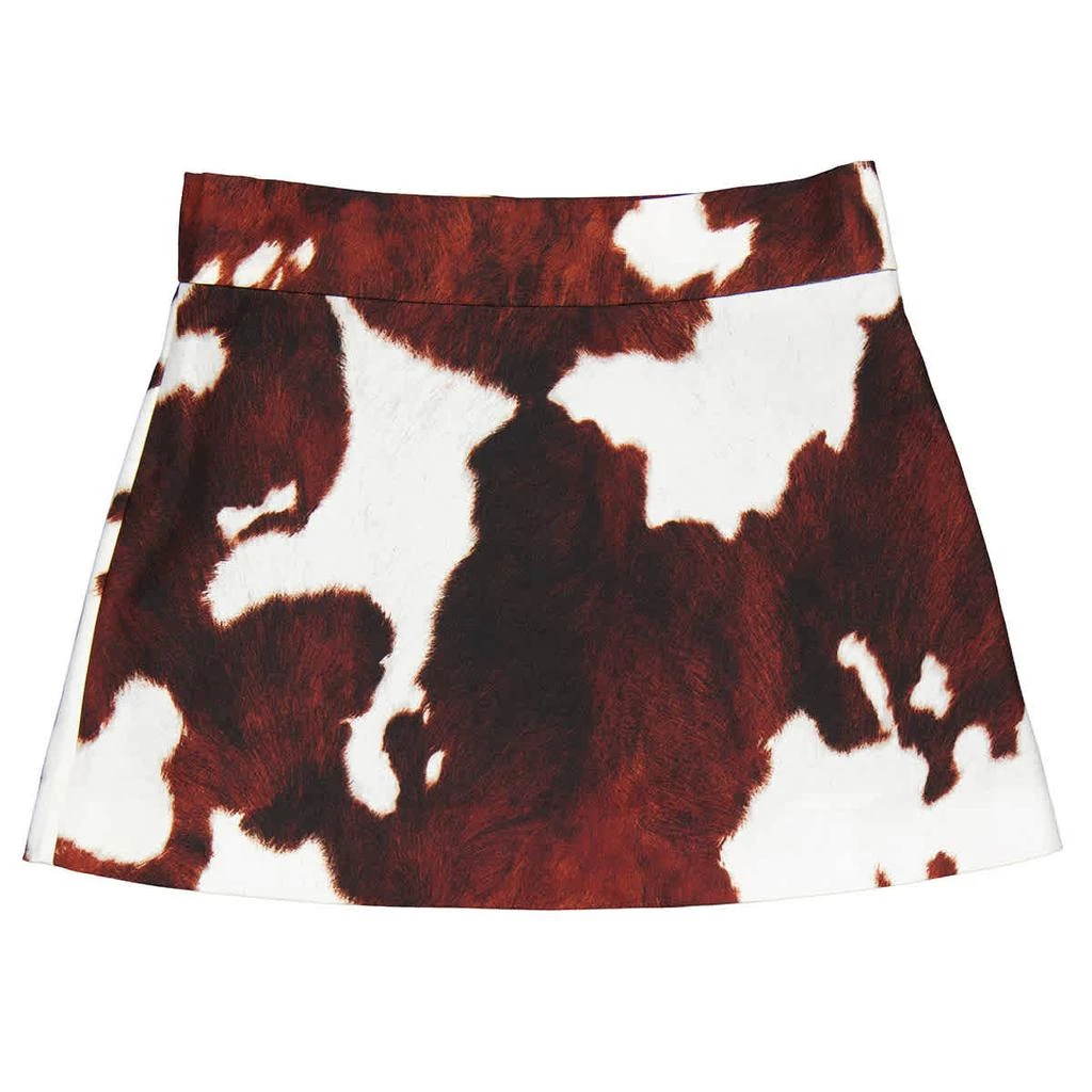 商品Burberry|Burberry Girls Cow-print Mini Skirt, Size 12Y,价格¥1934,第2张图片详细描述