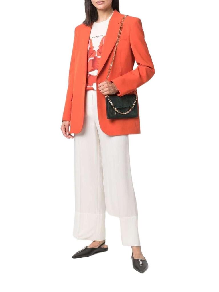 Stella Mccartney Women's  Brown Polyester Blazer商品第2张图片规格展示