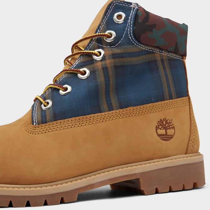 Big Kids' Timberland 6 Inch Heritage Waterproof Boots商品第3张图片规格展示