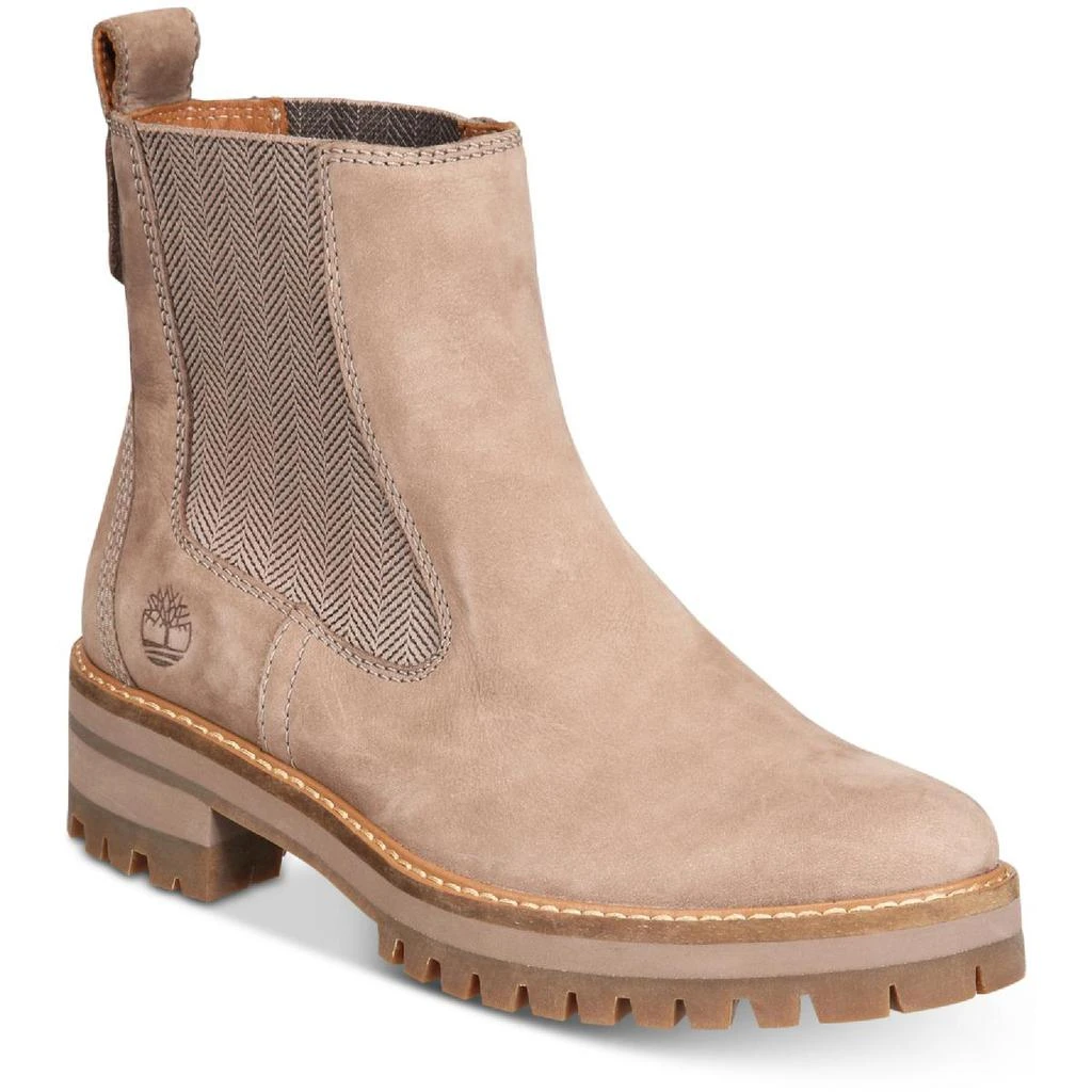 商品Timberland|Timberland Womens Courmayeur Valley Nubuck Slip On Chelsea Boots,价格¥708,第2张图片详细描述