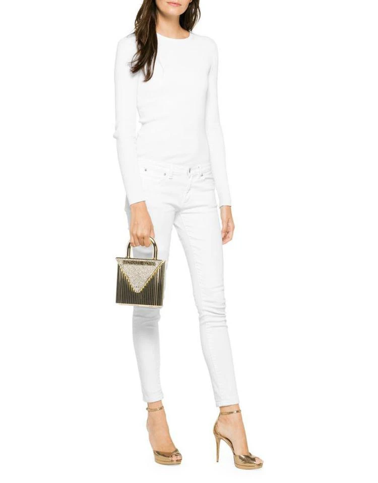 商品Michael Kors|Mercer Oversized Lock Clutch,价格¥1346,第4张图片详细描述