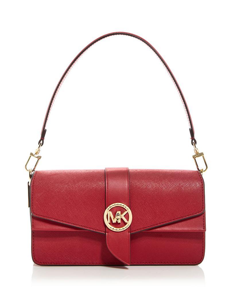 商品Michael Kors|Greenwich Medium Leather Shoulder Bag,价格¥2929,第1张图片