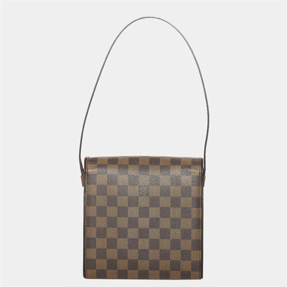 商品[二手商品] Louis Vuitton|Louis Vuitton Brown Damier Ebene Tribeca Mini,价格¥7098,第3张图片详细描述