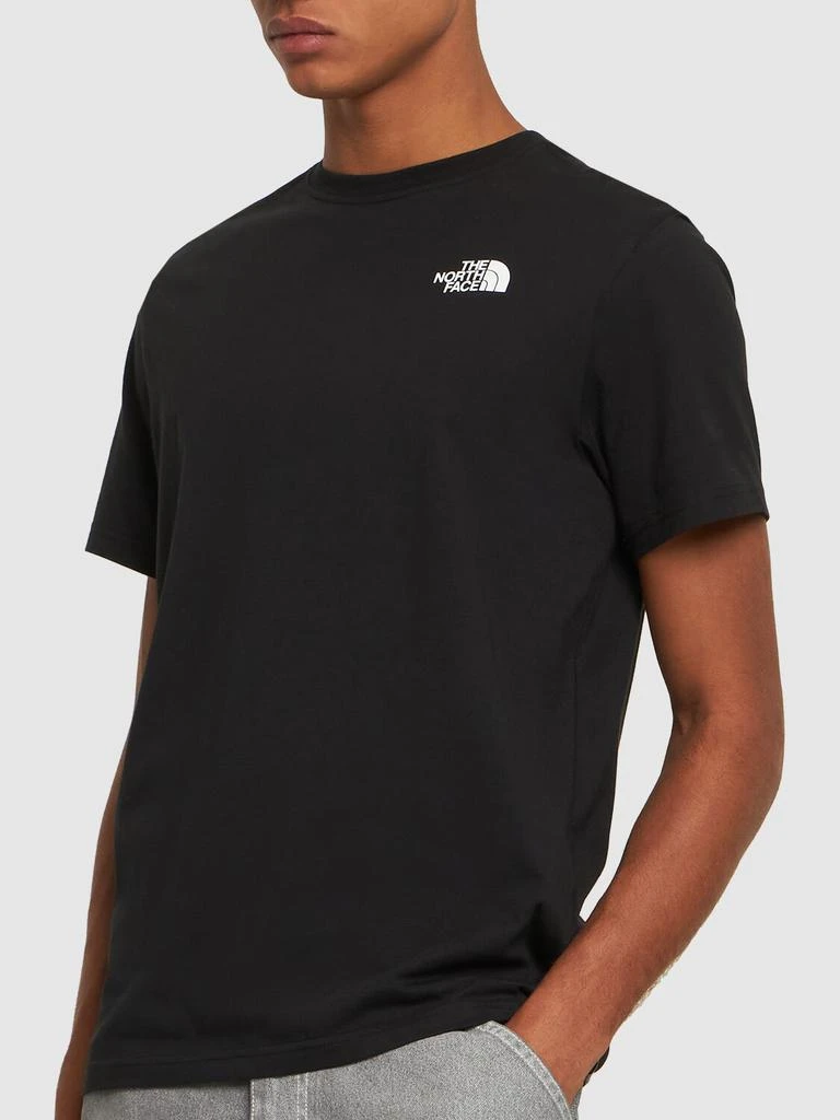 商品The North Face|Mountain Outline Printed Cotton T-shirt,价格¥294,第2张图片详细描述