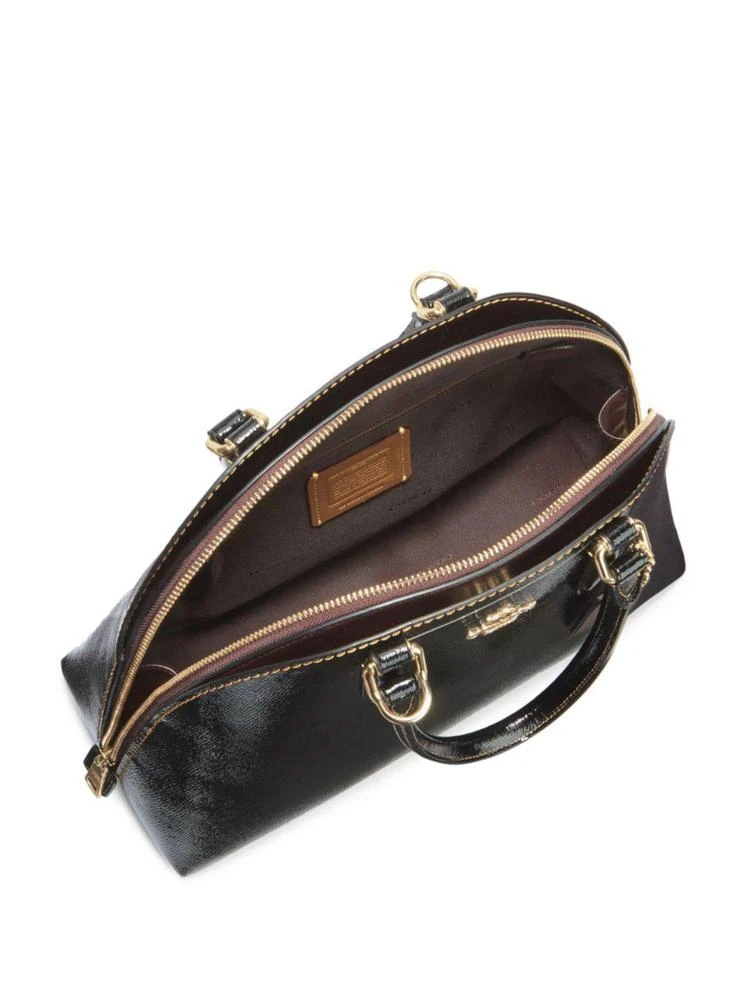 商品Coach|Coach - Quinn Patent Leather Satchel,价格¥1976,第2张图片详细描述