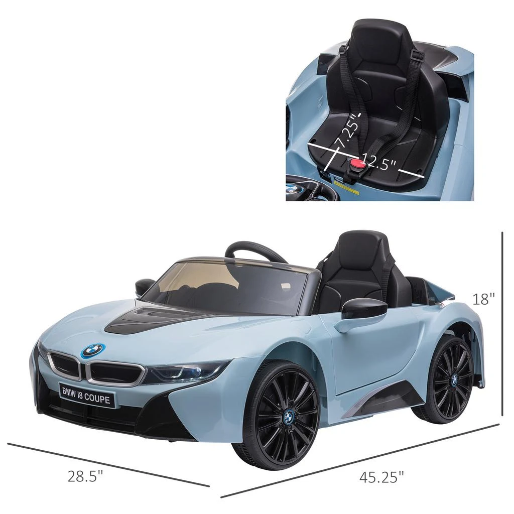 商品Streamdale Furniture|Streamdale BMW-Inspired Electric Ride-On Toy Car for Kids with Safety Features,价格¥3565,第4张图片详细描述