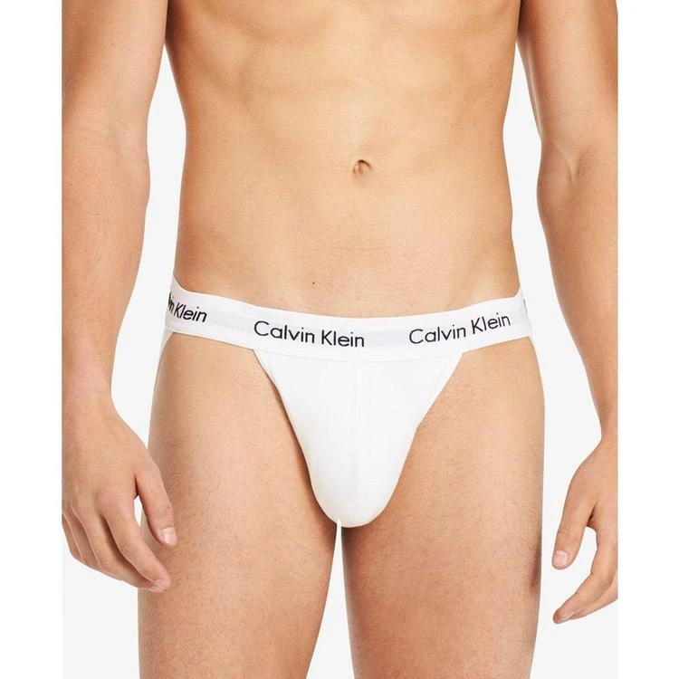 商品Calvin Klein|Men's Cotton Stretch Jock Strap 2-Pack,价格¥220,第3张图片详细描述