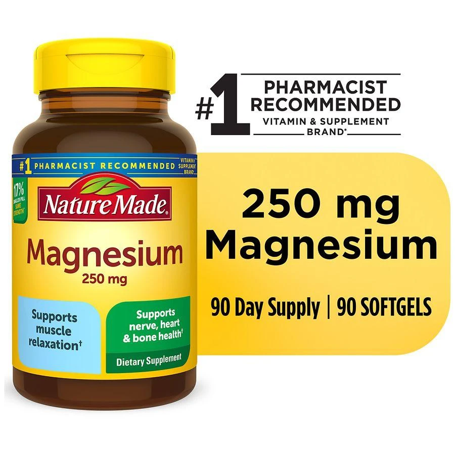 Magnesium 250 mg Softgels 商品