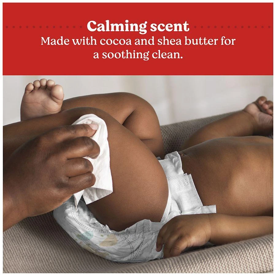 商品Huggies|Scented Baby Wipes, Push Button Packs Cocoa and Shea Butter, 112,价格¥82,第4张图片详细描述