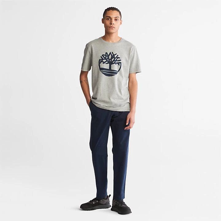 商品Timberland|Tree Logo T-Shirt for Men in Grey,价格¥235,第3张图片详细描述