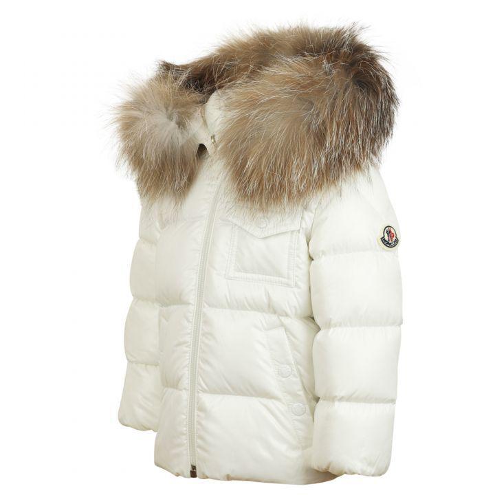 商品Moncler|Ivory Infant K2 Hooded Jacket,价格¥3968,第5张图片详细描述