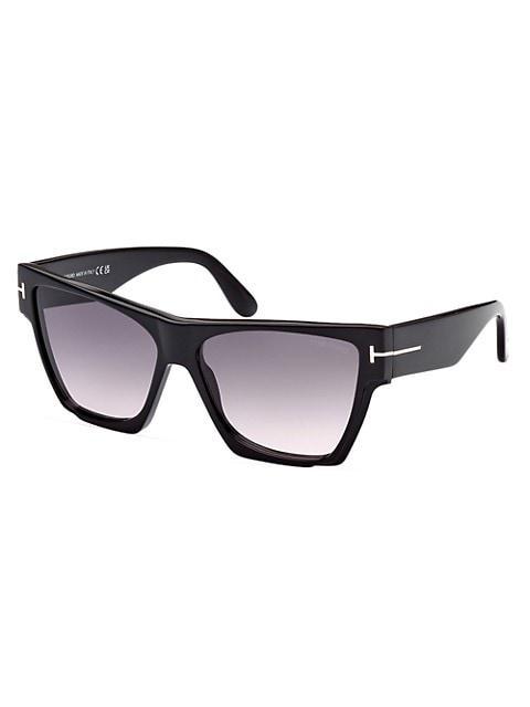 商品Tom Ford|Dove 59MM Rectangular Sunglasses,价格¥3077,第4张图片详细描述