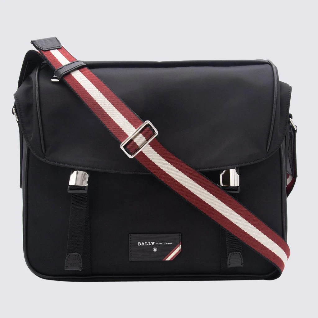 商品Bally|BLACK NYLON SHOULDER BAG,价格¥2854,第1张图片