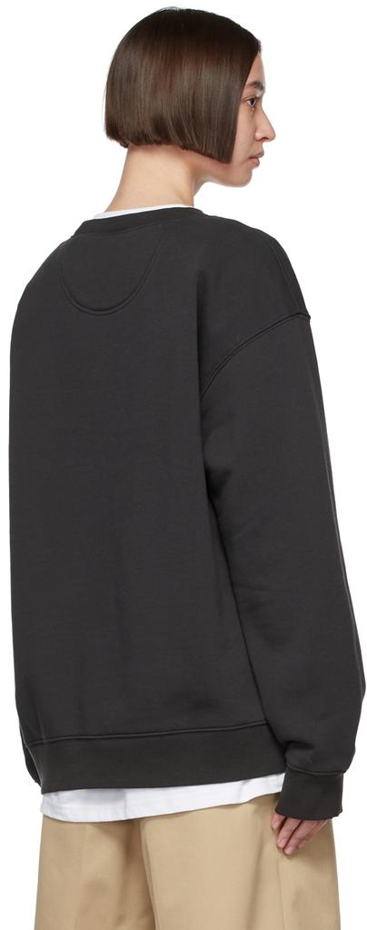 SSENSE Exclusive Black Scribble Sweatshirt商品第3张图片规格展示