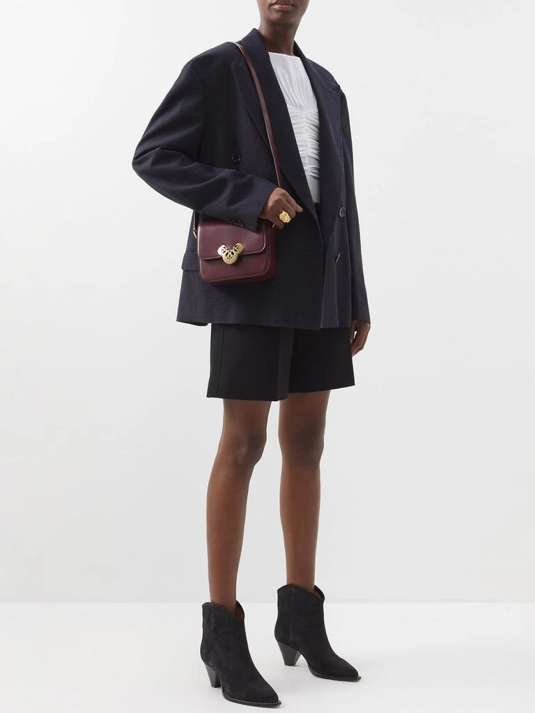 商品Isabel Marant|Elda mini leather cross-body bag,价格¥5691,第2张图片详细描述
