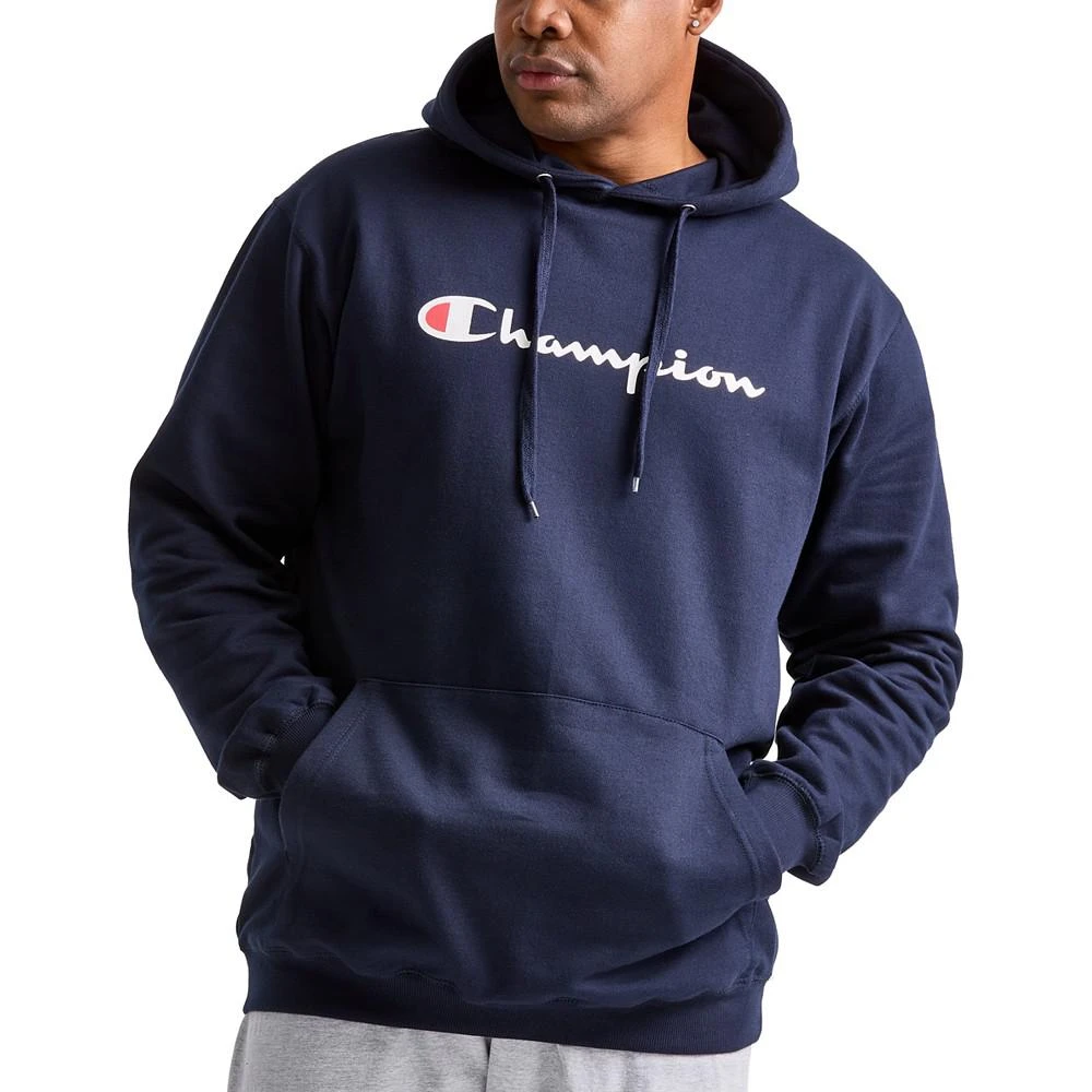 商品CHAMPION|Men's Big & Tall Powerblend Logo Graphic Fleece Hoodie,价格¥405,第1张图片
