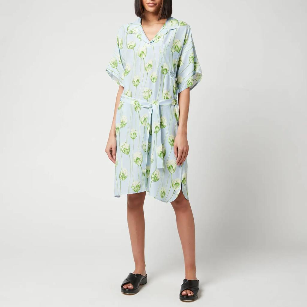 商品Kenzo|KENZO Women's Printed Shirting Waisted Dress,价格¥1256,第5张图片详细描述