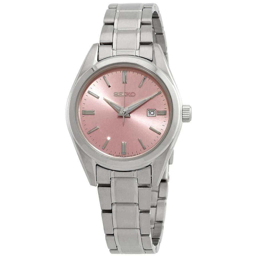 商品Seiko|Seiko Quartz Pink Dial Ladies Watch SUR529,价格¥877,第1张图片