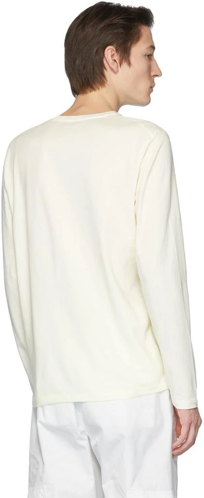 商品Jil Sander|White Jersey Long Sleeve T-Shirt,价格¥210,第3张图片详细描述