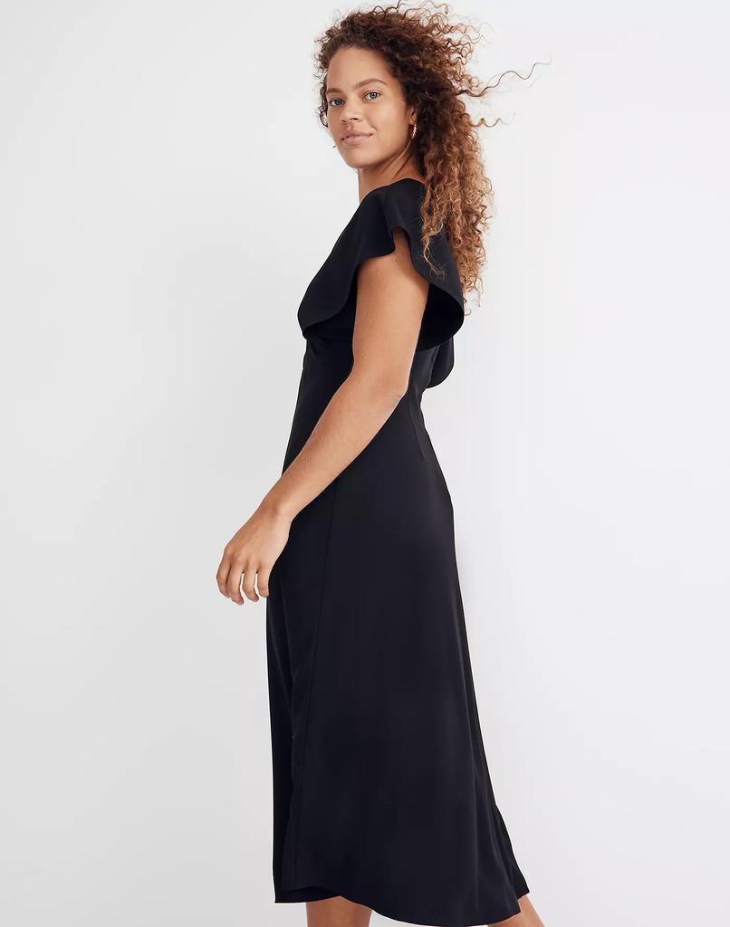商品Madewell|Flutter-Sleeve Midi Dress,价格¥1006,第4张图片详细描述