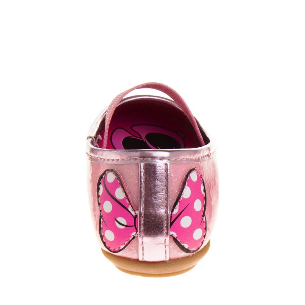商品Disney|Little Girls Minnie Mouse Flat Shoes,价格¥258,第3张图片详细描述